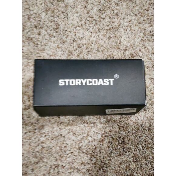 STORYCOAST Polarized Sports Sunglasses Men Women Driving 2 Pair BLK/Purple New - Picture 10 of 11